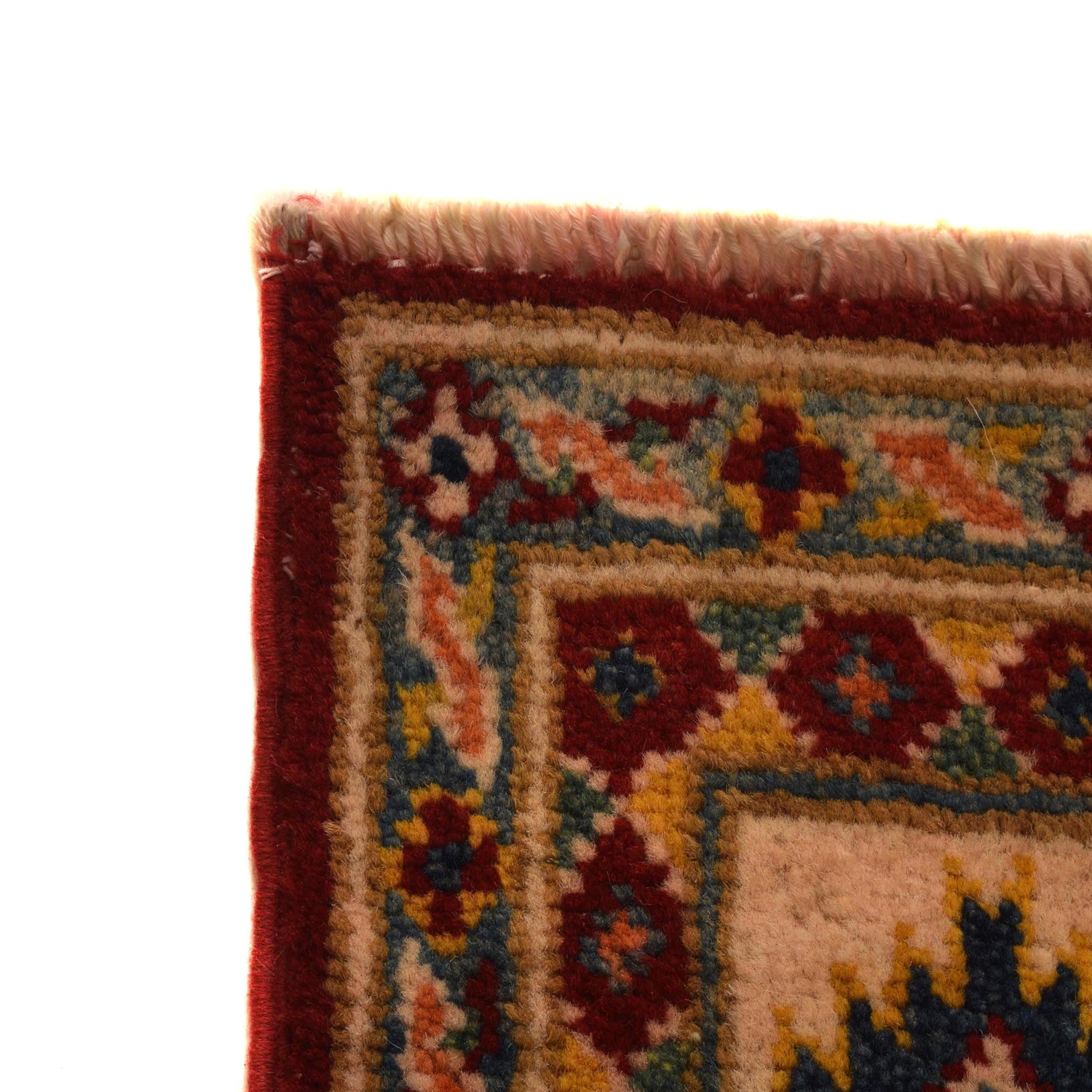 Red Color Kazak Rug 3' 4" x 5' 0" (ft)- No. B34661