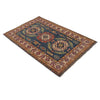 Blue Color Kazak Rug 3' 3" x 5' 1" (ft)- No. B34662