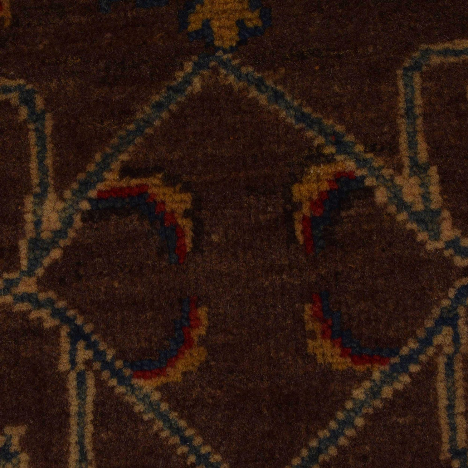 Brown Color Sultani Carpet 3' 2" x 4' 11" (ft) - No. B34663