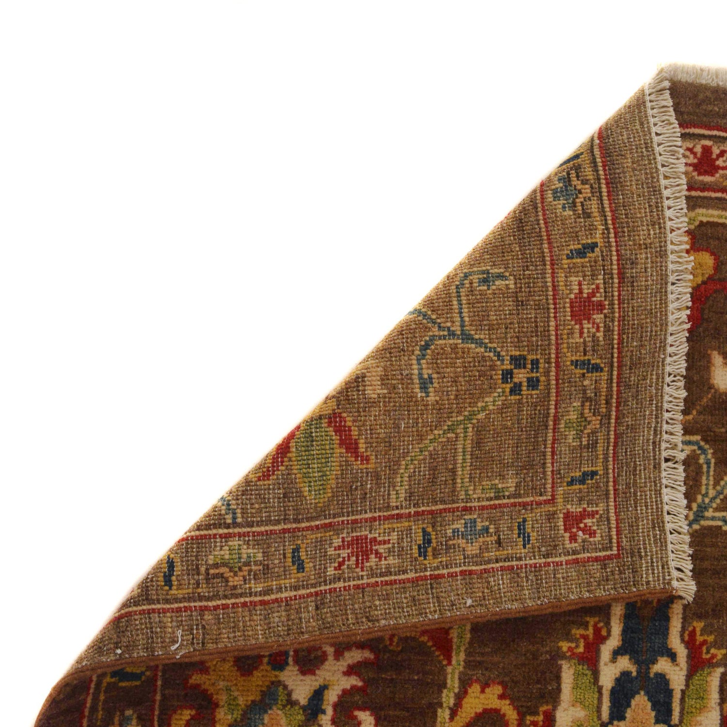 Brown Color Sultani Carpet 3' 2" x 4' 11" (ft) - No. B34663