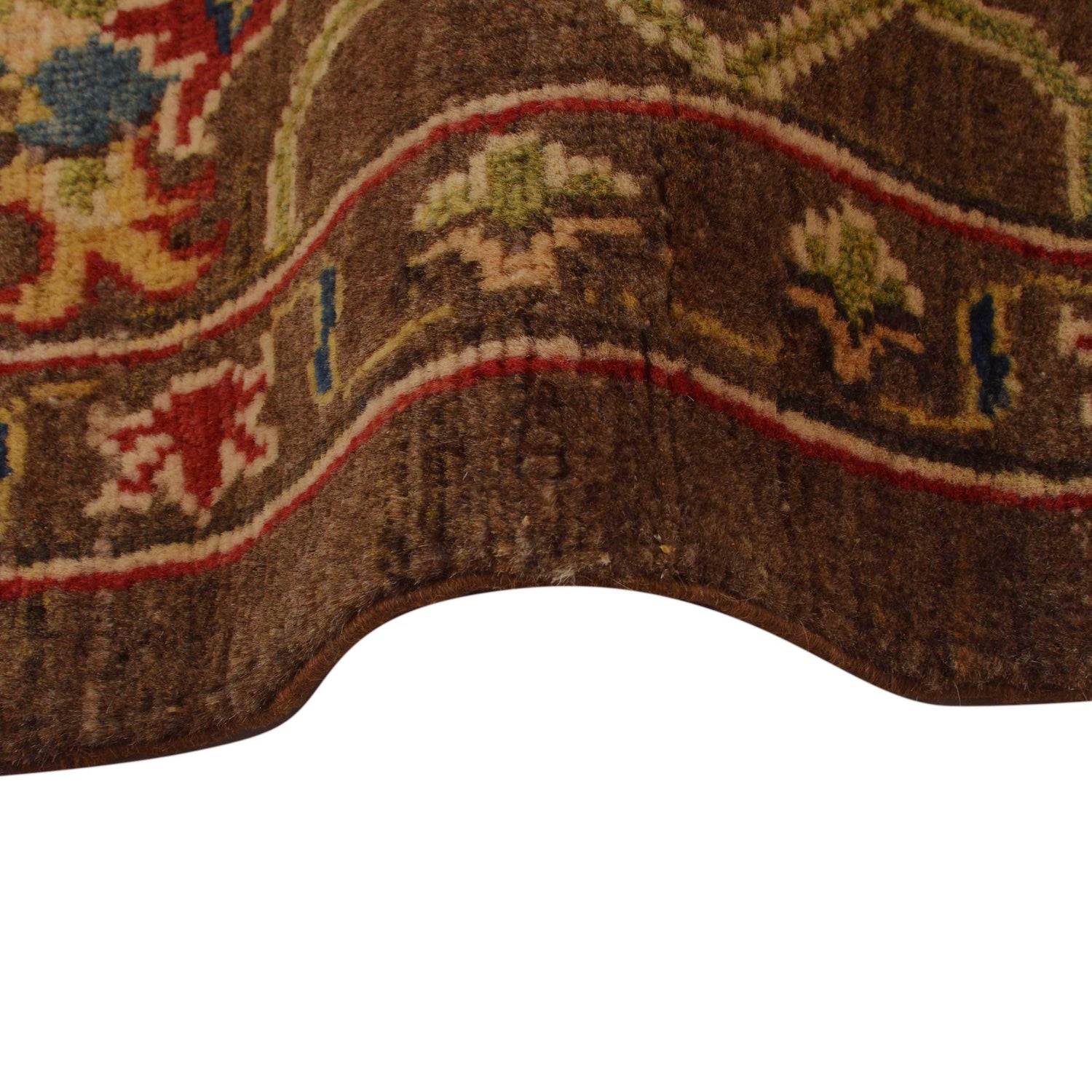 Brown Color Sultani Carpet 3' 2" x 4' 11" (ft) - No. B34663