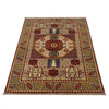 Oriental Mamluk Carpet 3' 4" x 4' 9" (ft) - No. B34664