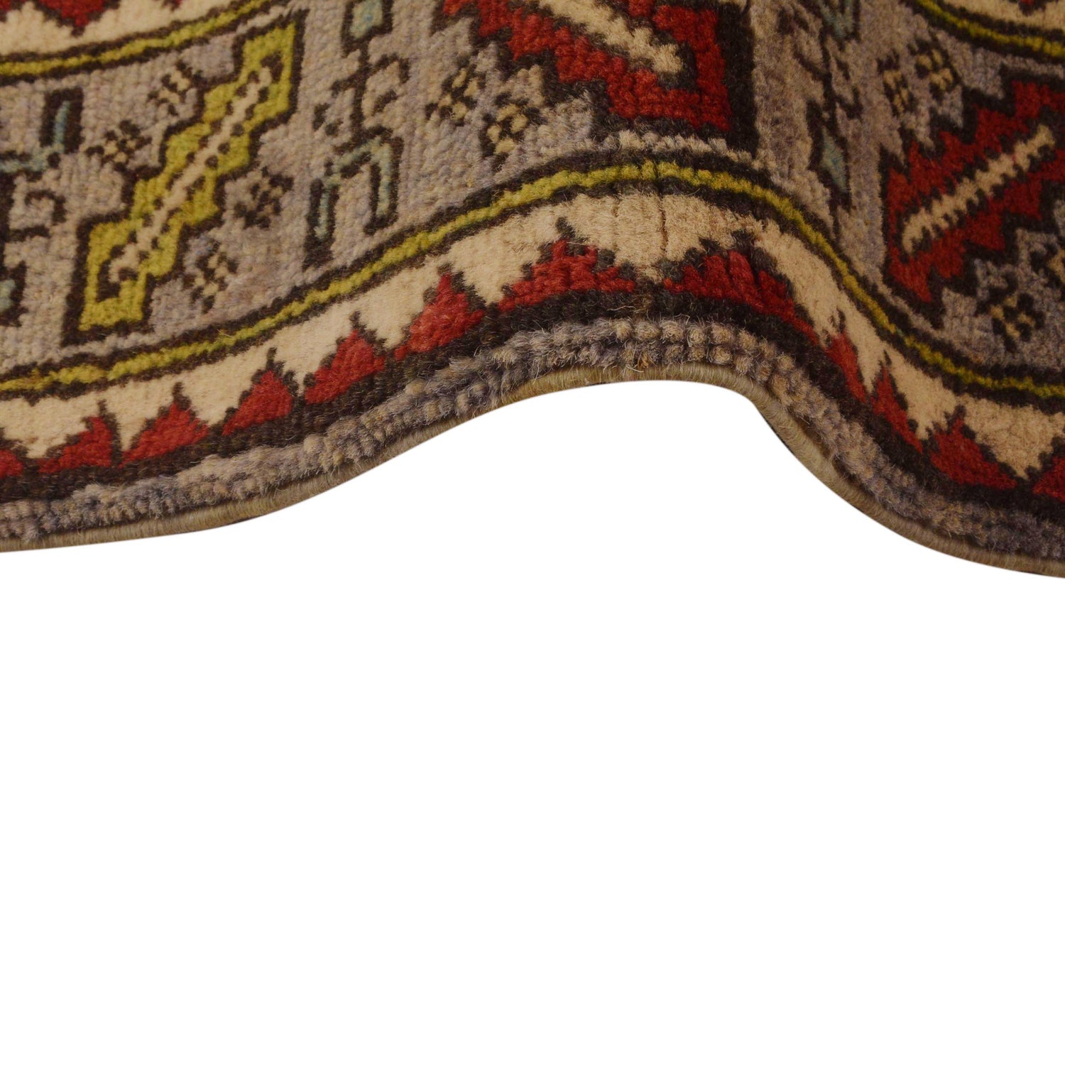 Oriental Mamluk Carpet 3' 4" x 4' 9" (ft) - No. B34664