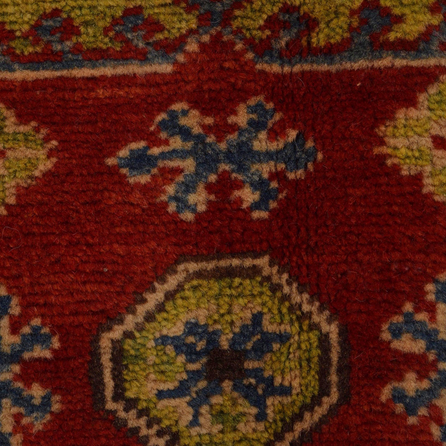 Hand Knotted Kazak Rug 3' 5" x 4' 8" (ft)- No. B34667