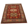 Oriental Kazak Rug 3' 3" x 4' 8" (ft)- No. B34668