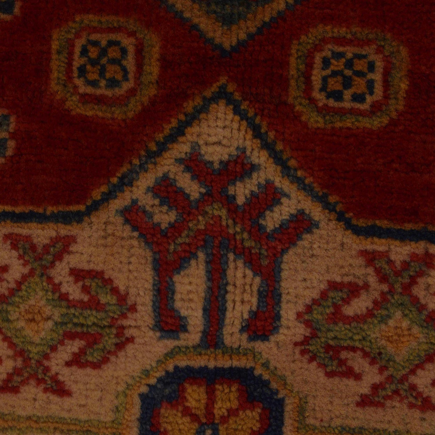 Oriental Kazak Rug 3' 3" x 4' 8" (ft)- No. B34668