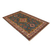 Hand Knotted Kazak Rug 3' 3" x 5' 5" (ft)- No. B34670