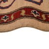 Ivory Color Kazak Rug 2' 7 x 4' 0 (ft) - No. B34671