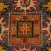 Hand Knotted Kazak Rug 3' 11" x 5' 10" (ft) - No. B34673