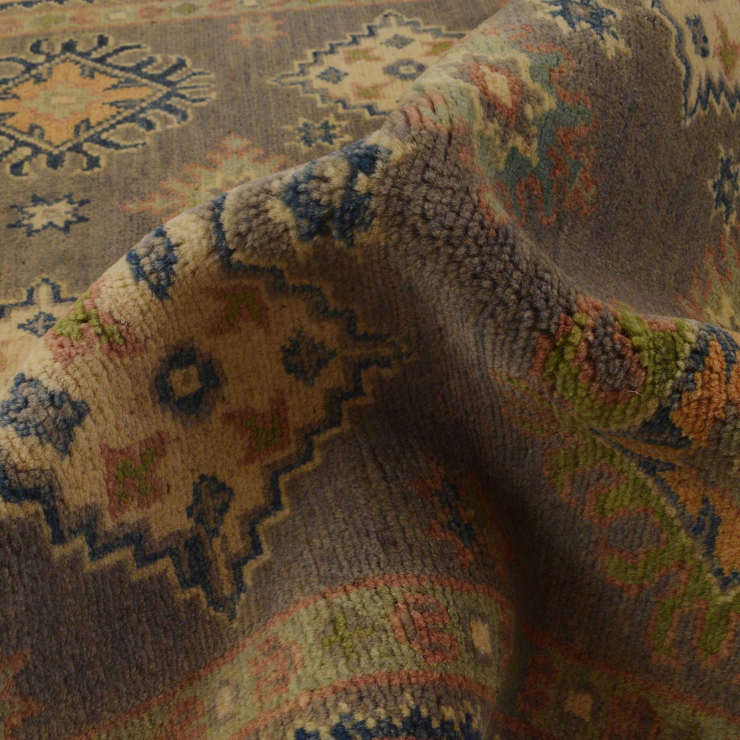 Oriental Kazak Rug 3' 11" x 5' 10" (ft) - No. B34676