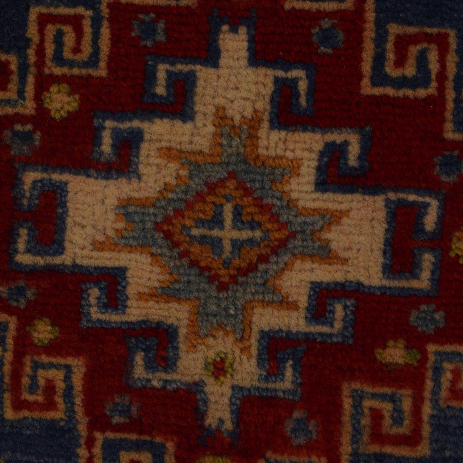 Hand Knotted Kazak Rug 2' 10 x 3' 9 (ft) - No. B34678