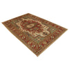 Hand Knotted Persian Design Heriz Rug 3' 5" x 5' 0" (ft) - No. B34683