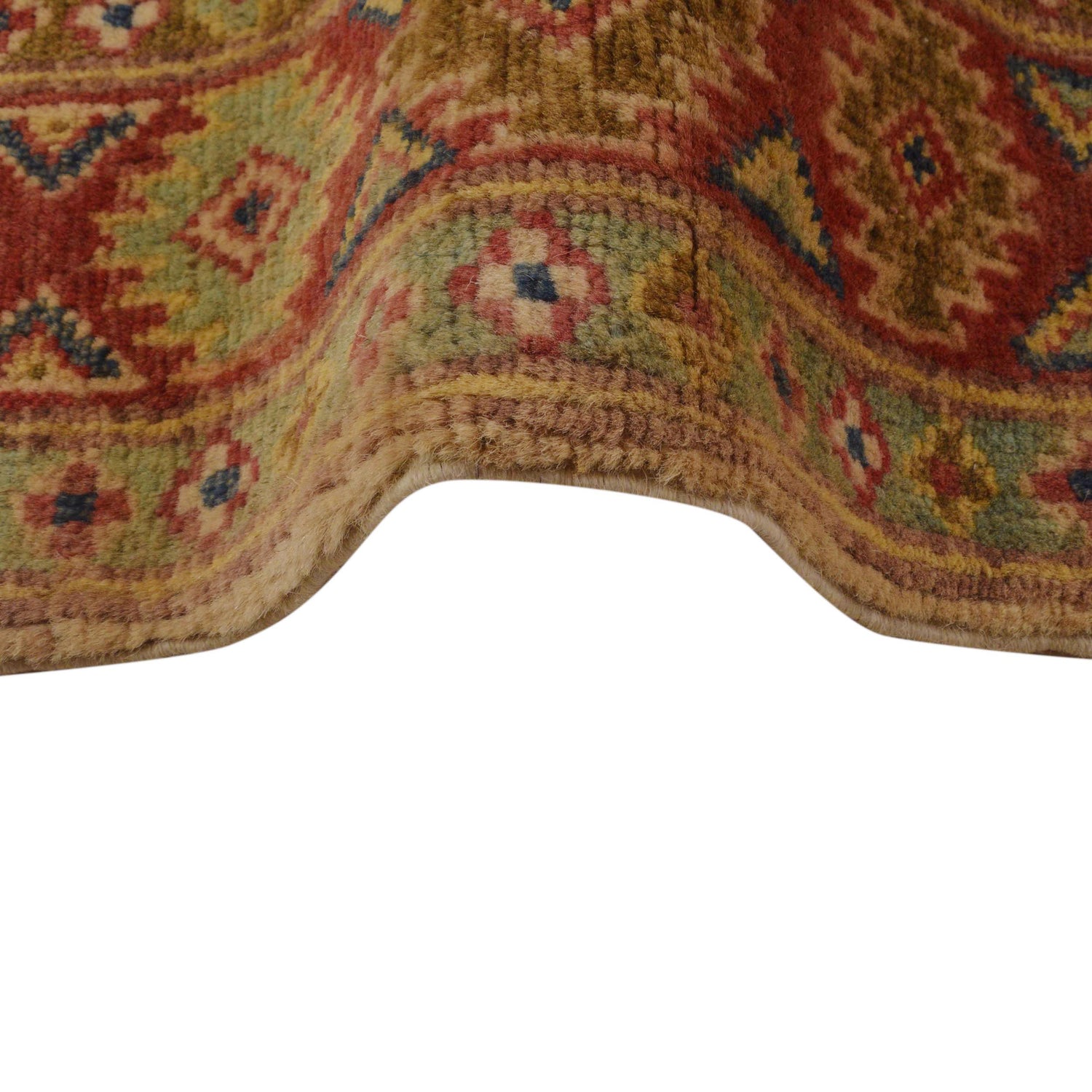 Hand Knotted Persian Design Heriz Rug 3' 5" x 5' 0" (ft) - No. B34683