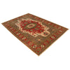 Hand Knotted Persian Design Heriz Rug 3' 3" x 4' 10" (ft) - No. B34684