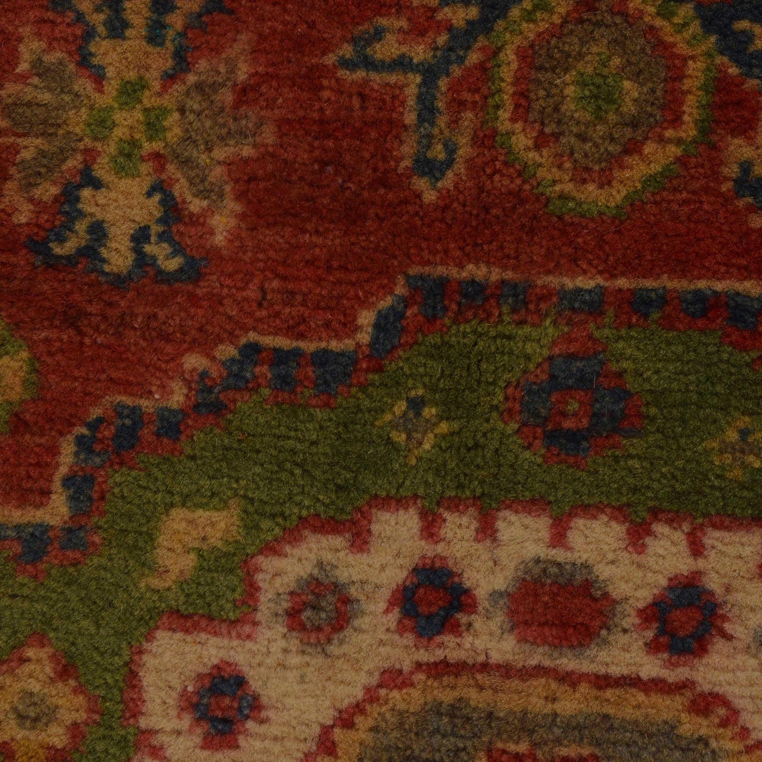 Hand Knotted Persian Design Heriz Rug 3' 3" x 4' 10" (ft) - No. B34684