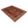 Hand Knotted Kazak Rug 3' 3" x 4' 8" (ft)- No. B34685