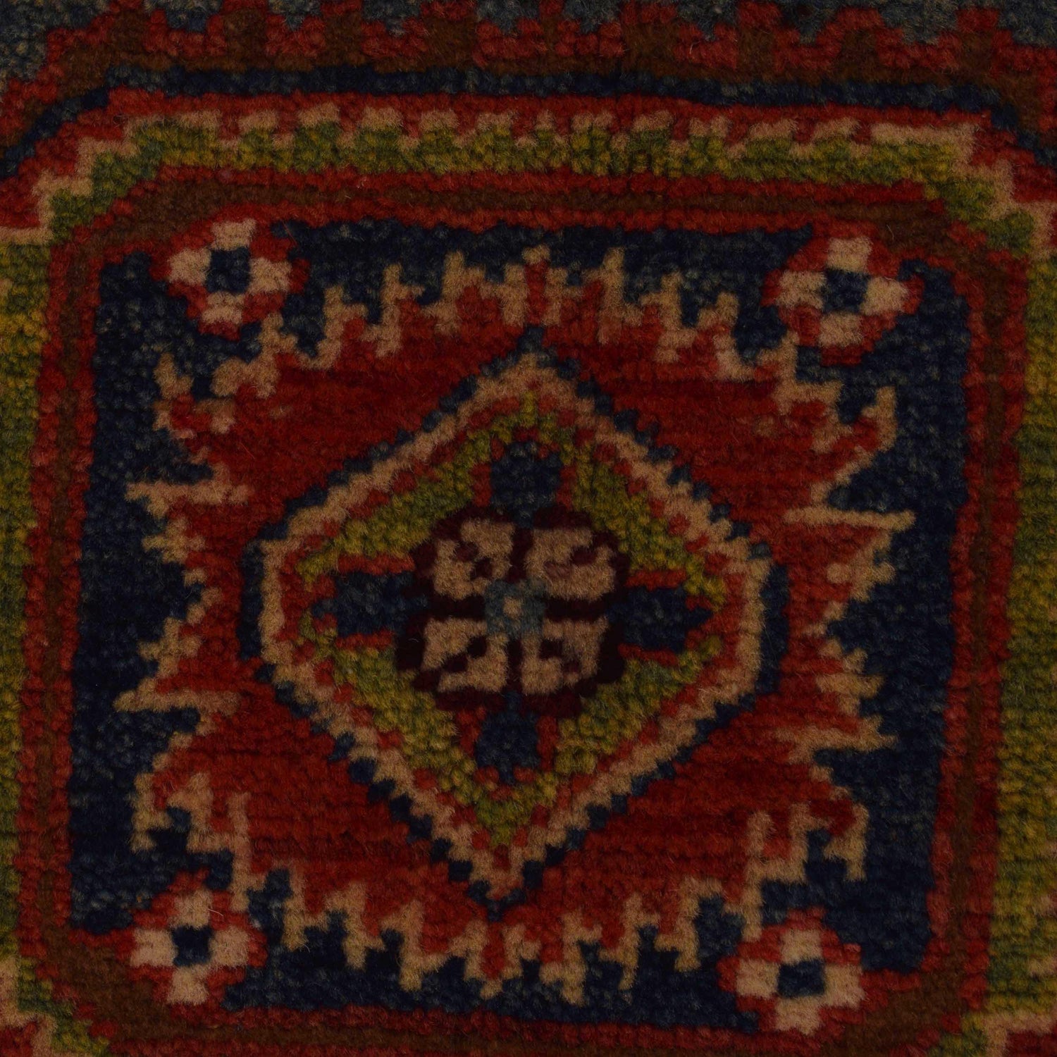 Hand Knotted Kazak Rug 3' 3" x 4' 8" (ft)- No. B34685