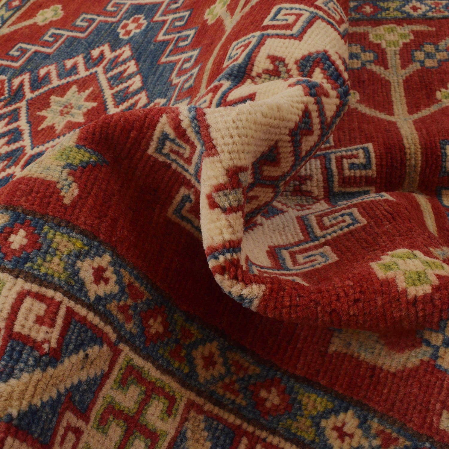 Oriental Kazak Rug 3' 2" x 4' 9" (ft)- No. B34686