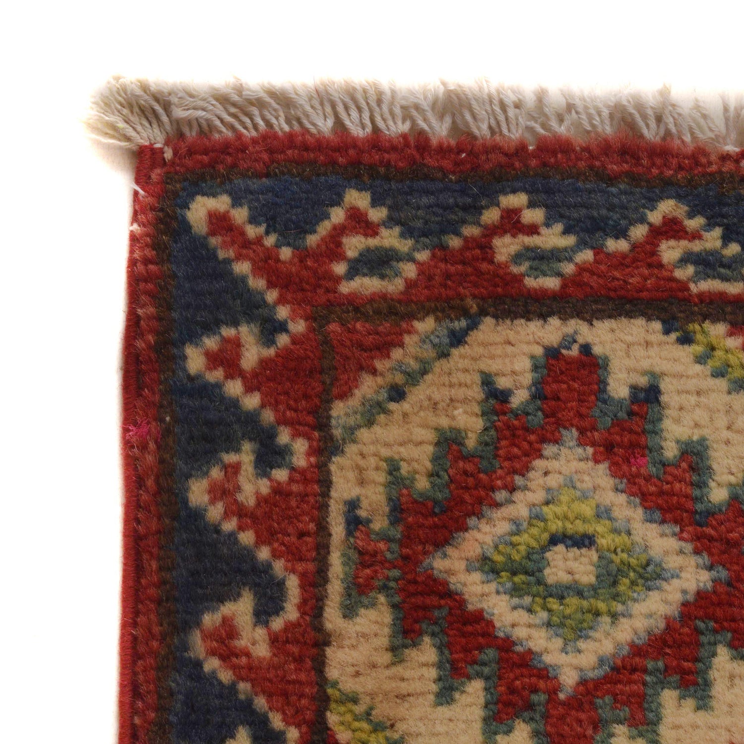 Red Color Kazak Rug 3' 1" x 4' 7" (ft)- No. B34687
