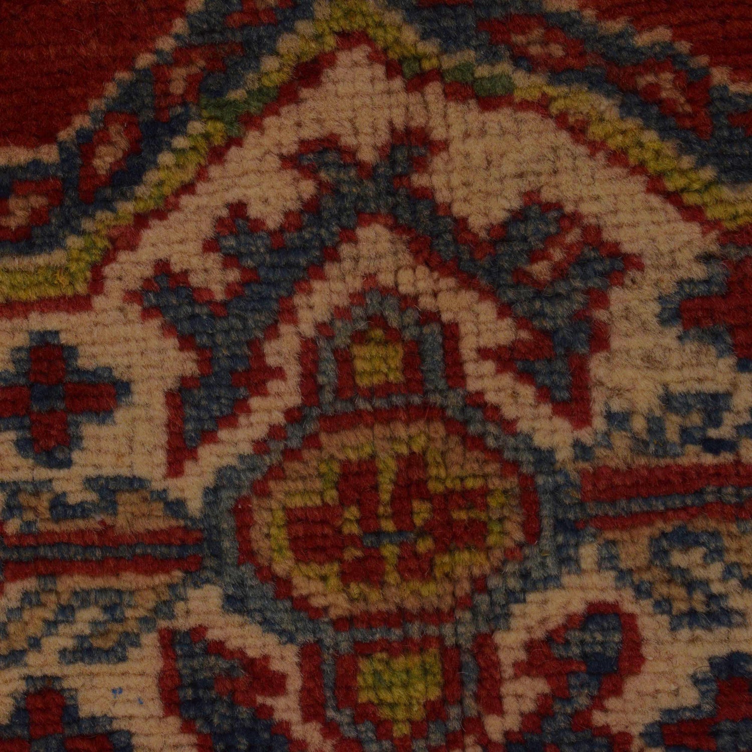 Red Color Kazak Rug 3' 1" x 4' 7" (ft)- No. B34687