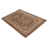 Hand Knotted Kazak Rug 3' 3" x 4' 9" (ft)- No. B34688