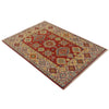 Oriental Kazak Rug 3' 5" x 5' 0" (ft)- No. B34689