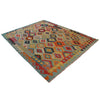 Handmade Vegetable Kilim 6' 0" x 8' 0" (ft) - No. B34691