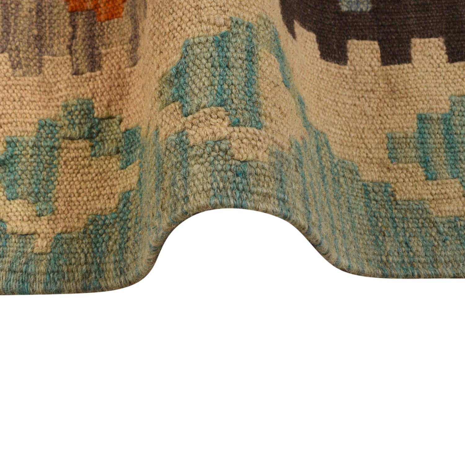 Handmade Vegetable Kilim 6' 0" x 8' 0" (ft) - No. B34691