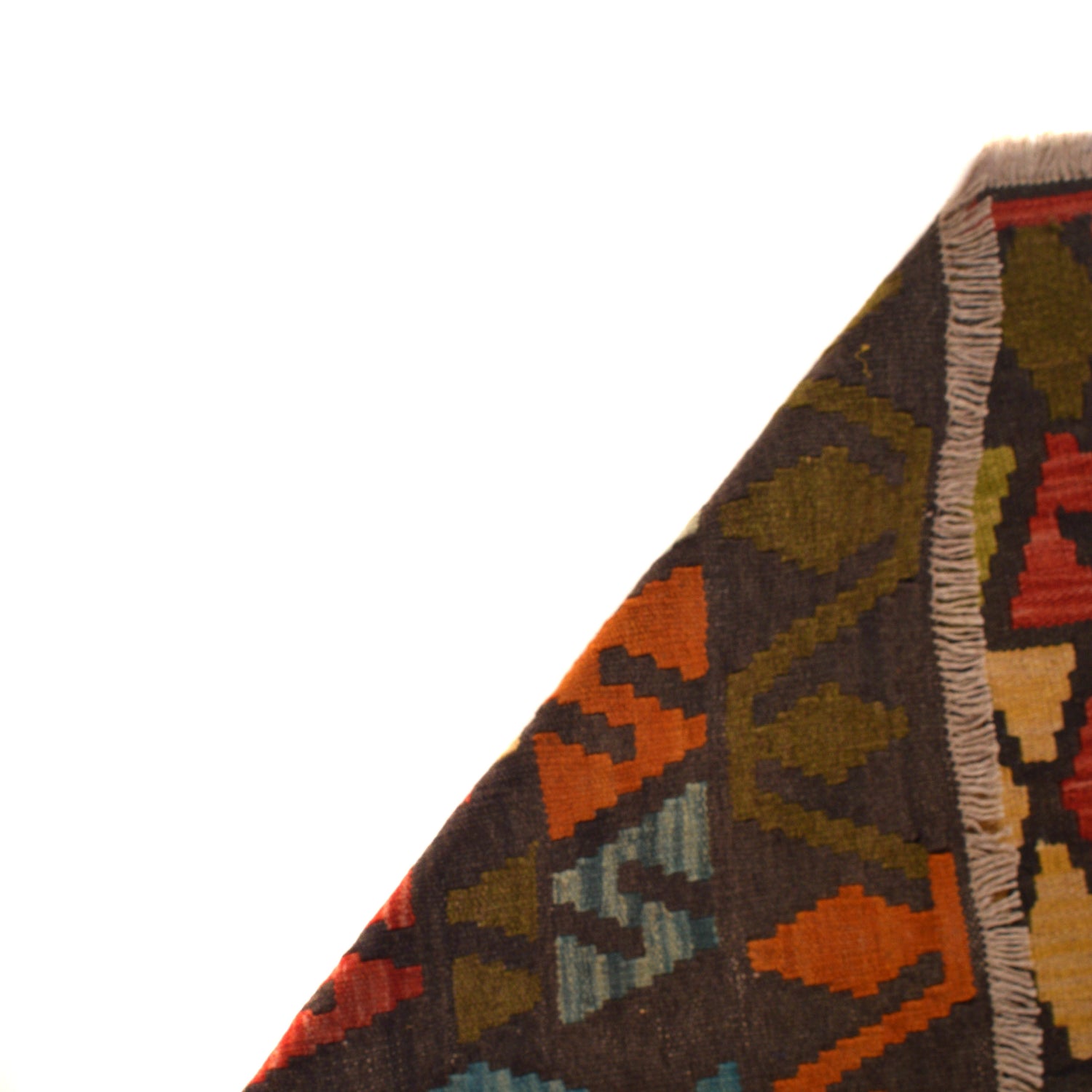 Handmade Vegetable Kelim 5' 11" x 7' 9" (ft) - No. B34692