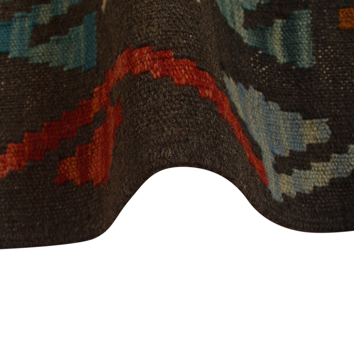 Handmade Vegetable Kelim 5' 11" x 7' 9" (ft) - No. B34692