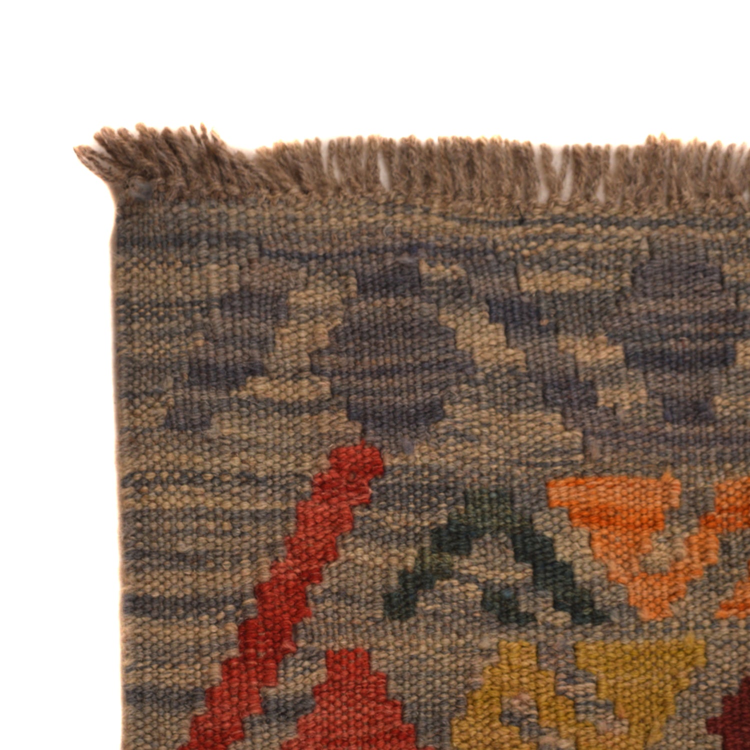 Handmade Vegetable Kilim 5' 11" x 7' 9" (ft) - No. B34693