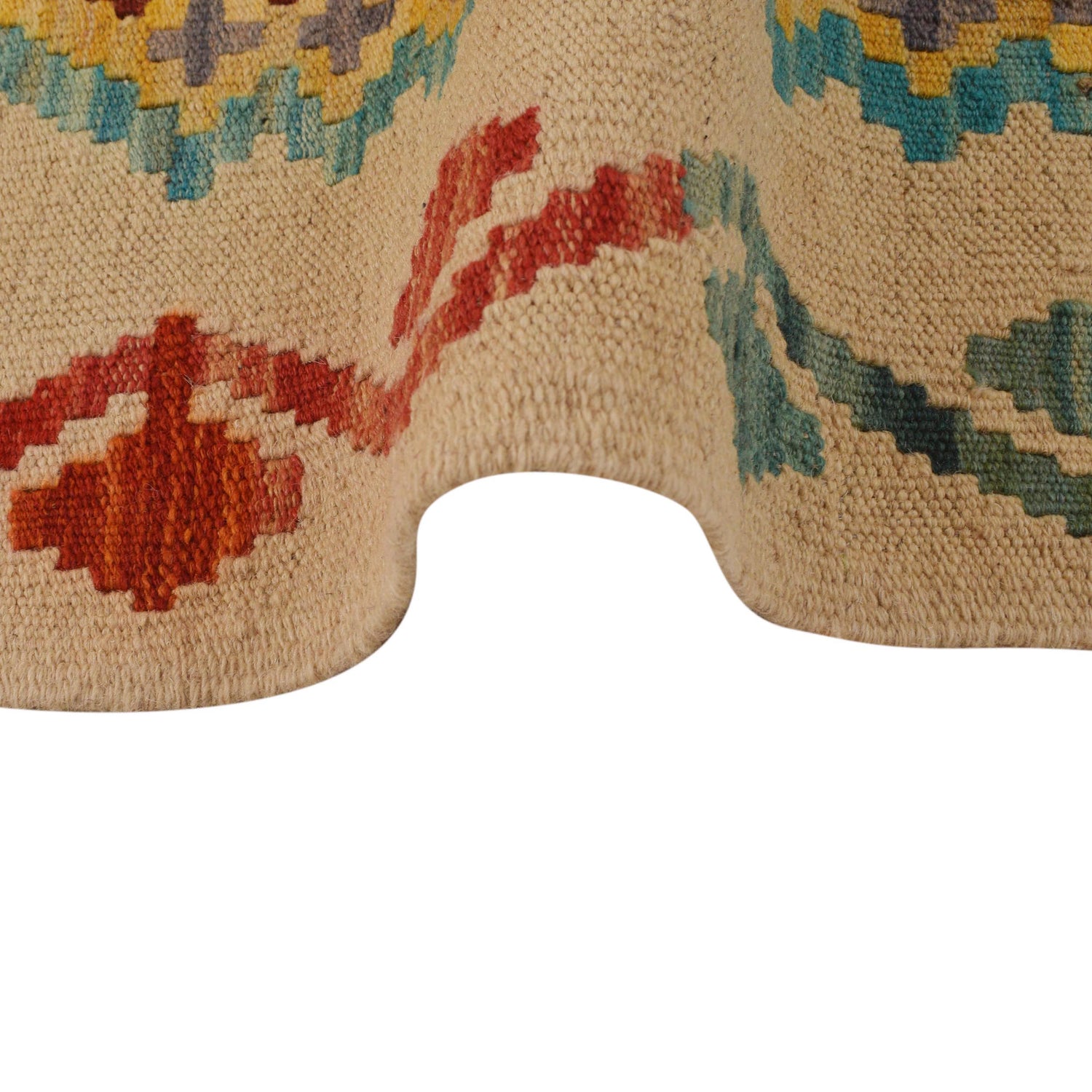 Handmade Vegetable Kilim 3' 6"  x 5' 0" (ft) - No. B34697