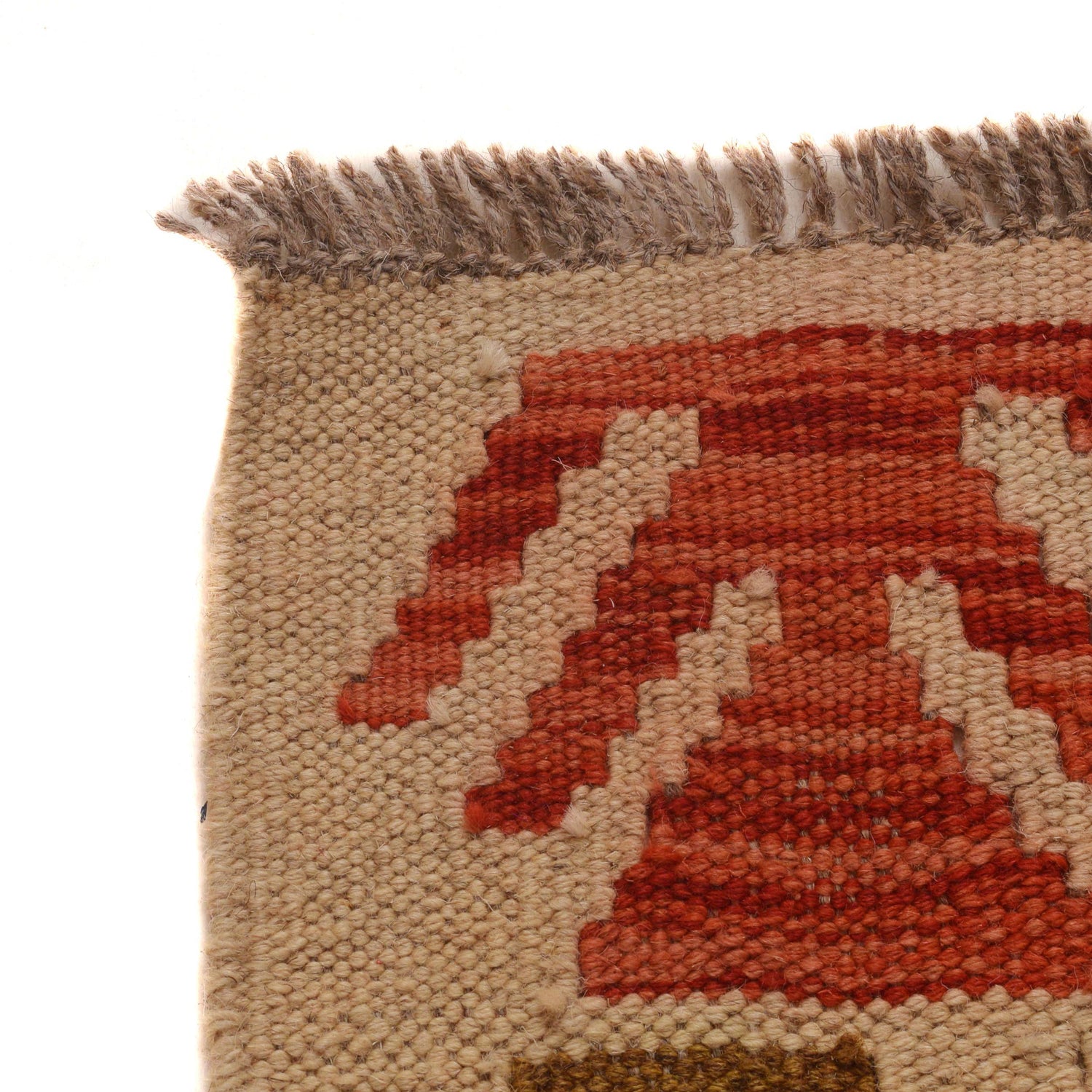 Handmade Vegetable Kelim 4' 2" x 5' 10" (ft) - No. B34699