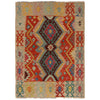 Handmade Vegetable Kilim 4' 2" x 5' 9" (ft) - No. B34700