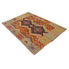 Handmade Vegetable Kilim 4' 2" x 5' 9" (ft) - No. B34700