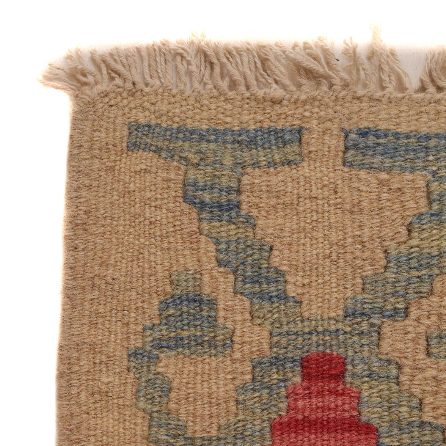 Handmade Vegetable Kilim 4' 2" x 5' 9" (ft) - No. B34700