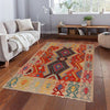Handmade Vegetable Kilim 4' 2" x 5' 9" (ft) - No. B34700
