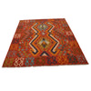 Handmade Vegetable Kilim 5' 0" x 6' 5" (ft) - No. B34714