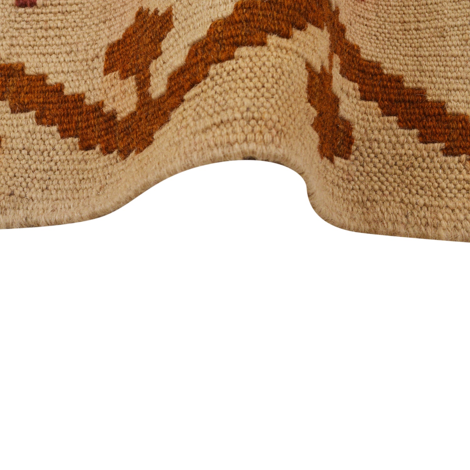 Handmade Vegetable Kilim 5' 0 x 6' 6 (ft) - No. B34720