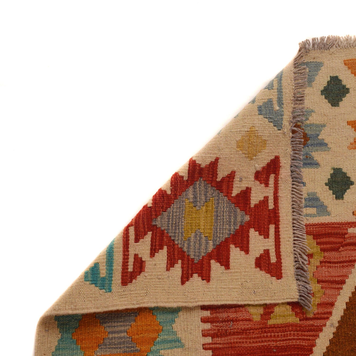 Handmade Vegetable Kilim 4' 11" x 6' 5" (ft) - No. B34722