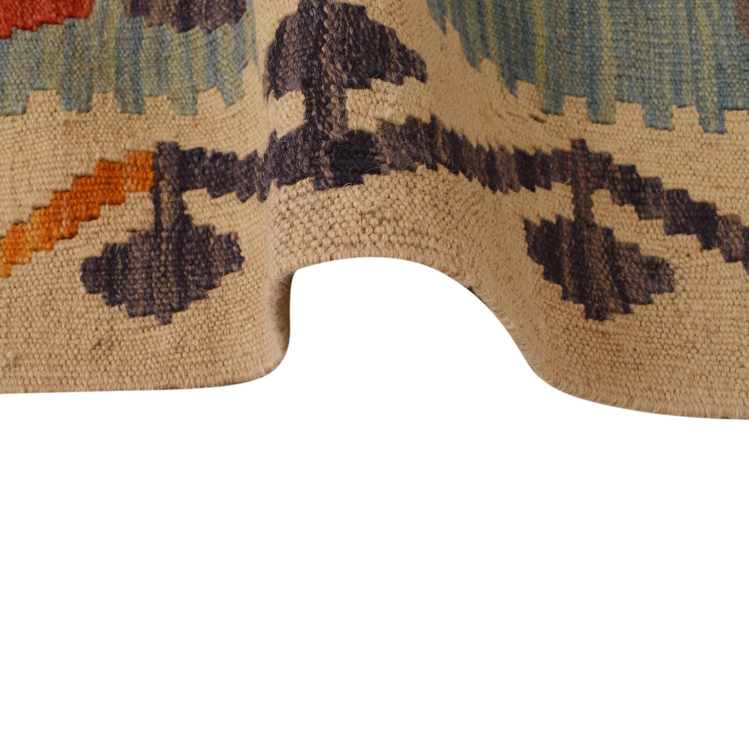 Vegetable Kelim Runner 2' 9" x 9' 7" (ft) - No. B34725