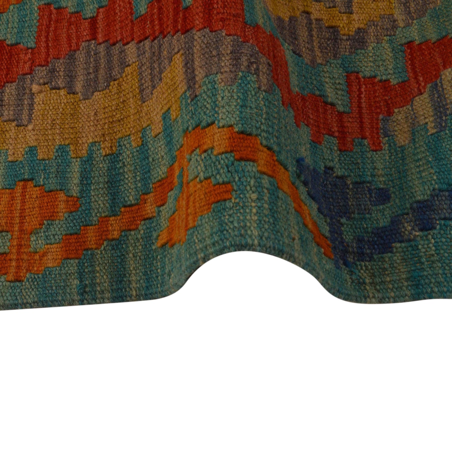 Vegetable Kelim Runner 2' 8" x 9' 6" (ft) - No. B34730