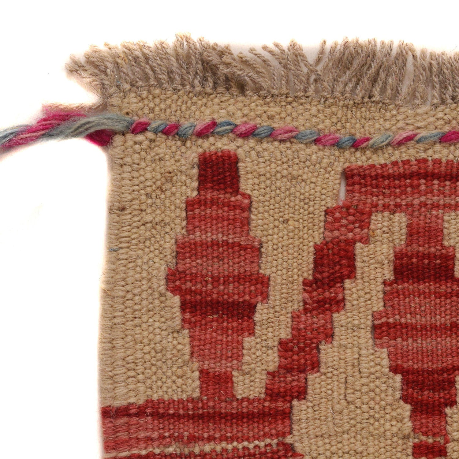 Handmade Vegetable Kelim 3' 5"  x 5' 6" (ft) - No. B34741