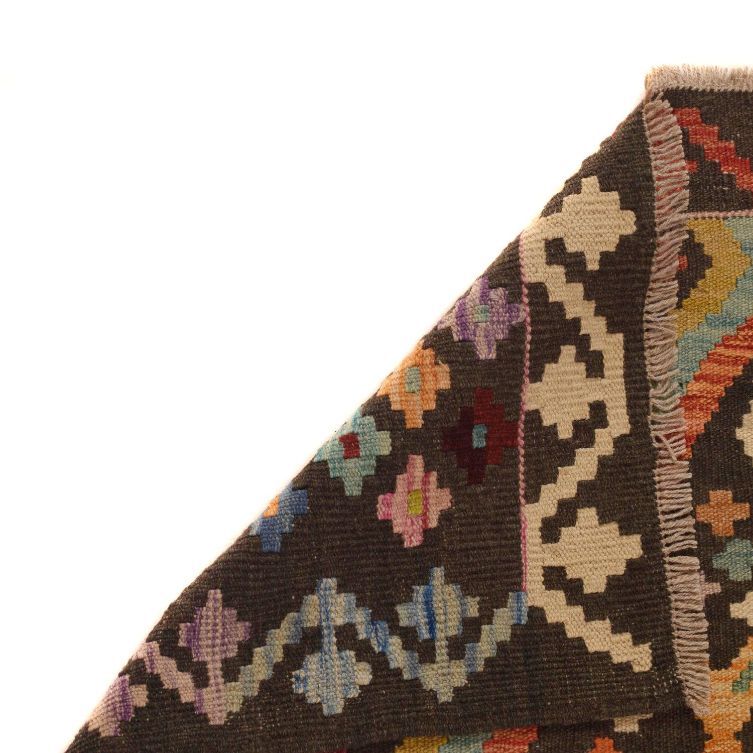 Handmade Vegetable Kilim 3' 7"  x 4' 11" (ft) - No. B34742