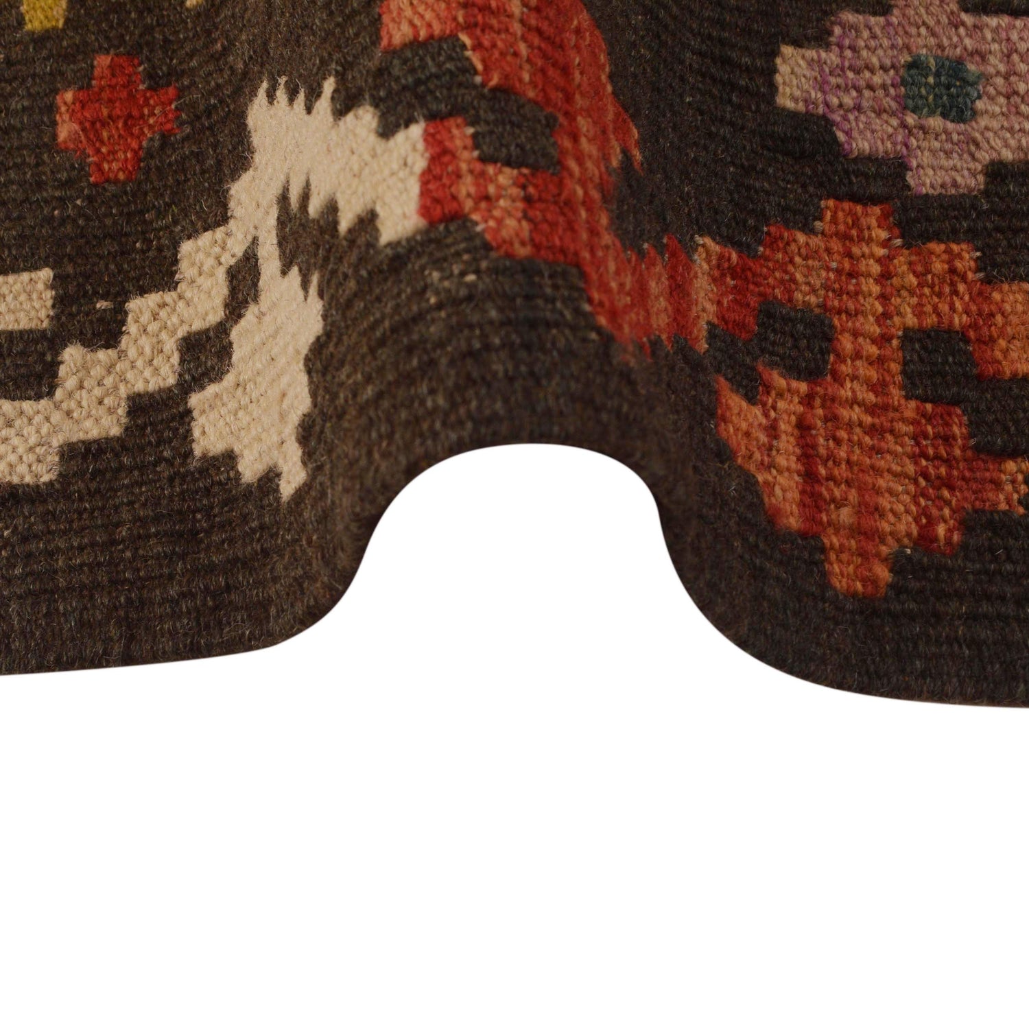 Handmade Vegetable Kilim 3' 7"  x 4' 11" (ft) - No. B34742