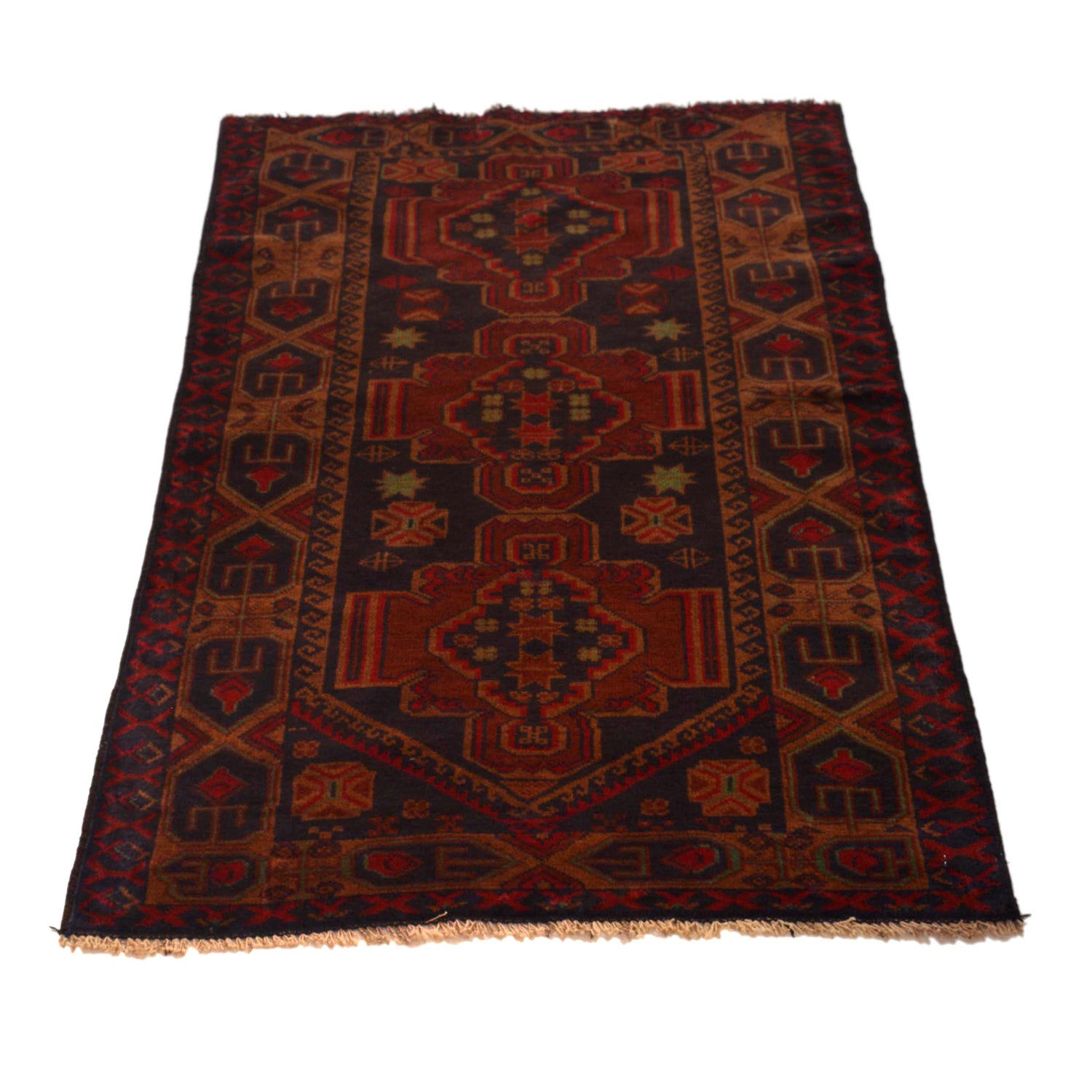 Baluch Small Size Rug 2' 6" x 4' 3" (ft) - No. B34876