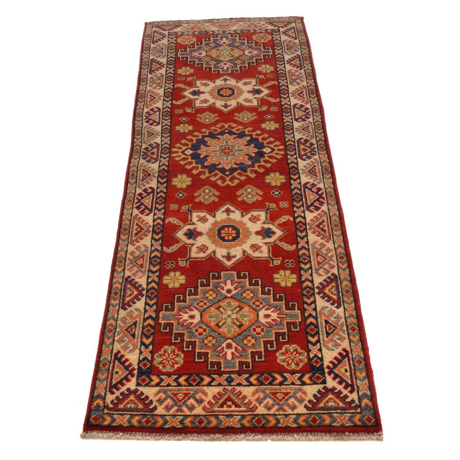 Oriental Kazak Runner 2' 0" x 6' 0" (ft) - No. B35131