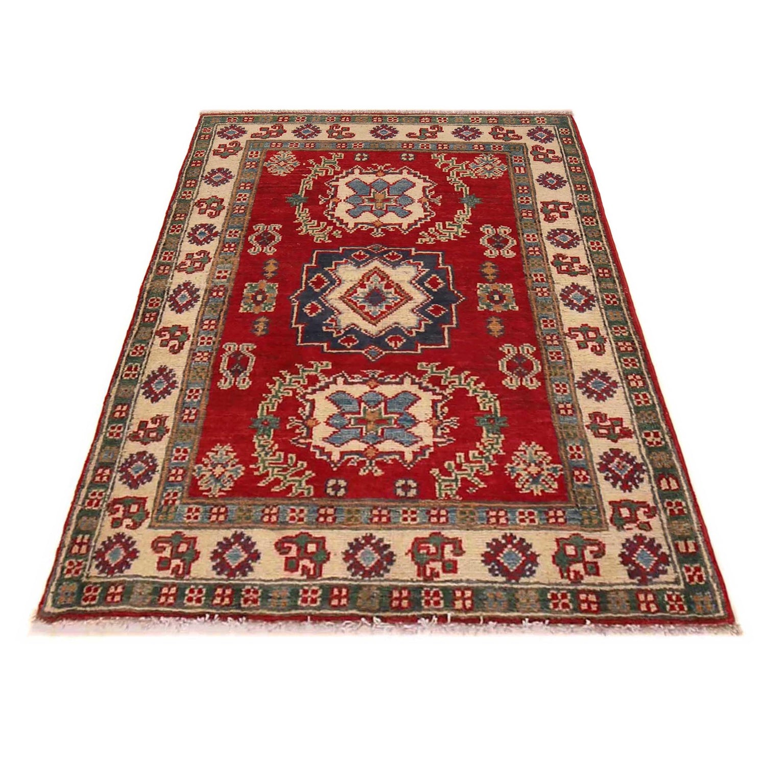 Oriental Kazak Rug 2' 7 x 3' 9 (ft) - No. B35133