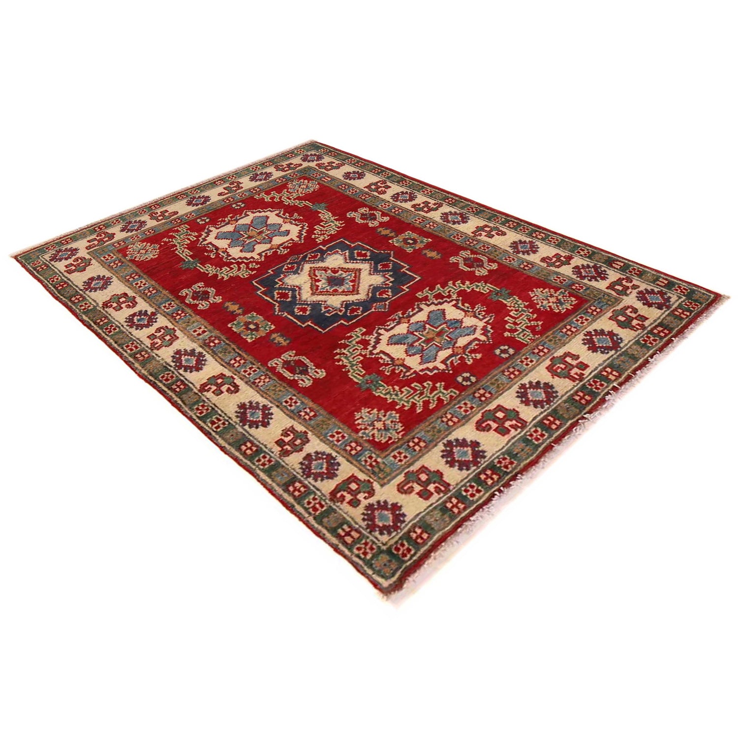 Oriental Kazak Rug 2' 7 x 3' 9 (ft) - No. B35133