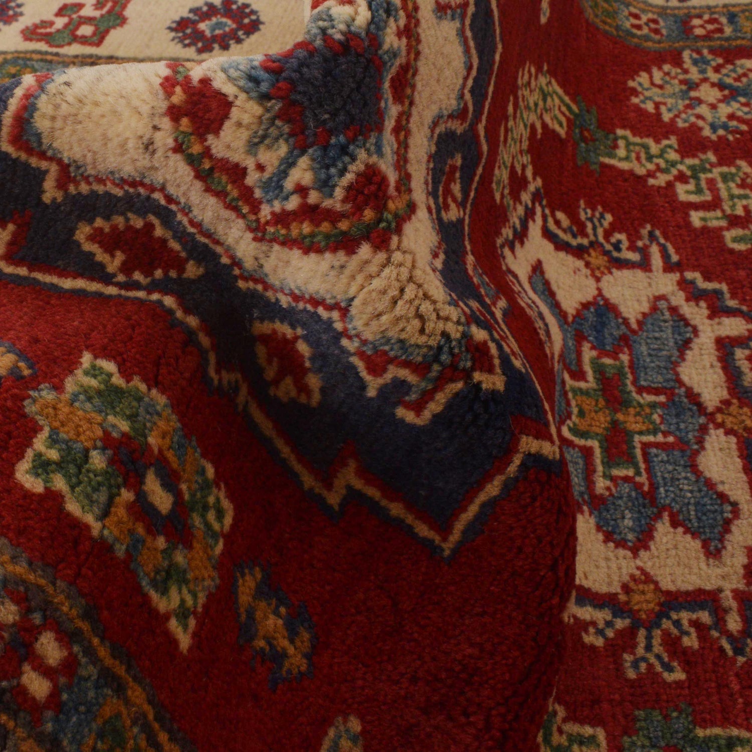 Oriental Kazak Rug 2' 7 x 3' 9 (ft) - No. B35133